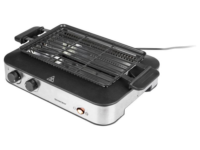 SILVERCREST® KITCHEN TOOLS Multifunktionsgrill SMEG 1600 A1, mit Kebabfunktion Tiefpreis