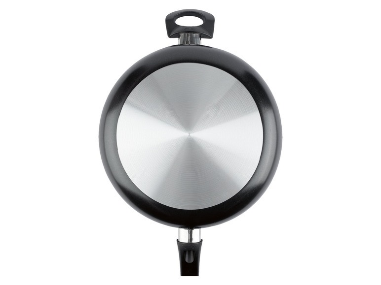 ERNESTO® Sauteuse »Alu Noir« 28 cm mit Gegengriff und Glasdeckel Kostenlose Rückgabe