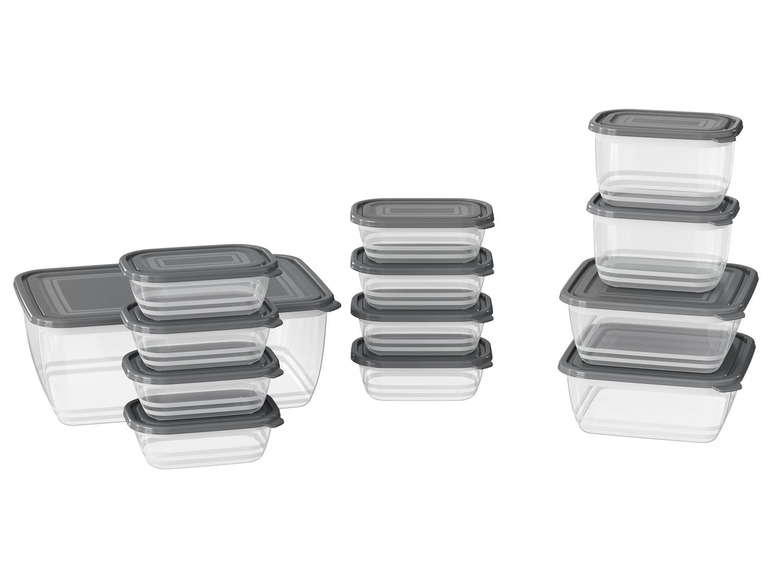 ERNESTO® Frischhalteboxen, 13-teilig Letzte 2 Tage