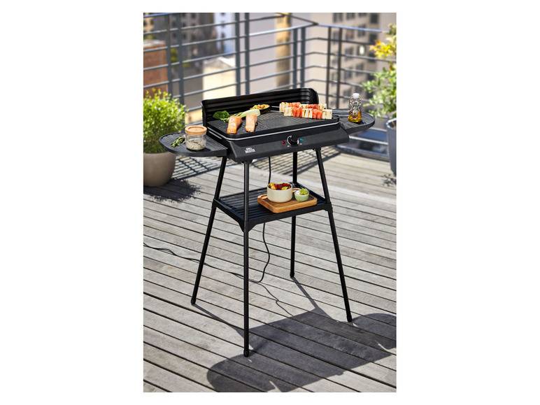 GRILLMEISTER Elektrogrill mit Stand SEGS 2200 B2, für innen und außen Letzter Tag