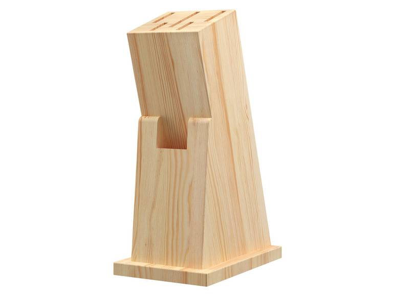 ERNESTO® Messerblock, mit 5 Messern und Schere Sonderangebot der Fabrik