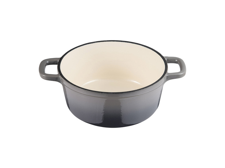 Masterpro Kasserolle, Gusseisen, mit Deckel, Ø 27 cm Discount Store für neue Produkte