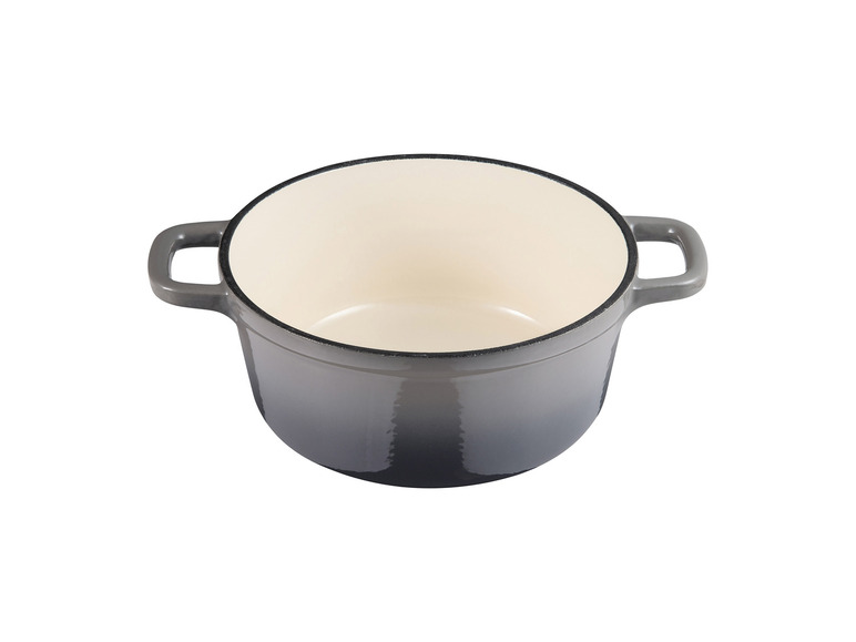 Masterpro Kasserolle, Gusseisen, mit Deckel, Ø22 cm Angebote