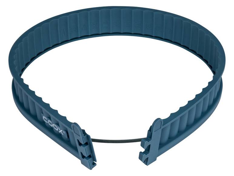 Coox Silikon-Quicheform mit Glasboden + ERNESTO® Messbecher-Set, 2-teilig Rabatt