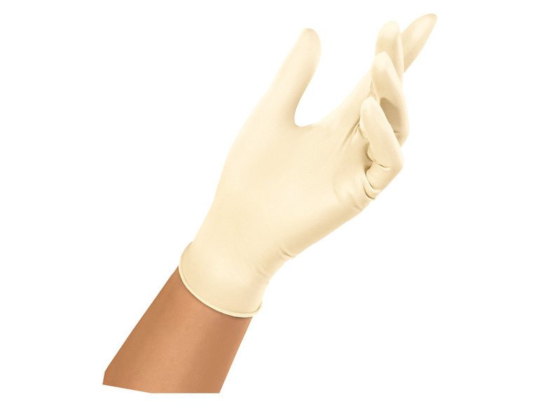Vileda Multi Latex Latex Einweghandschuhe, 80+20 Design M/L