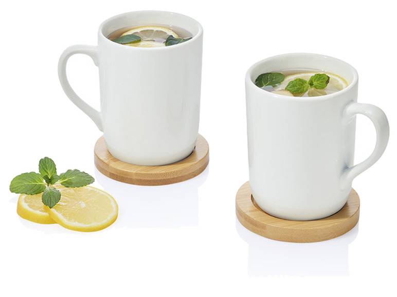ERNESTO® Teekanne + 2er Set Tassen Begrenzte Freigabe