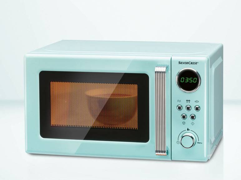 SILVERCREST® KITCHEN TOOLS Mikrowelle »SMWC 700 C1«, 17 l, 700 W türkis Letzter Tag