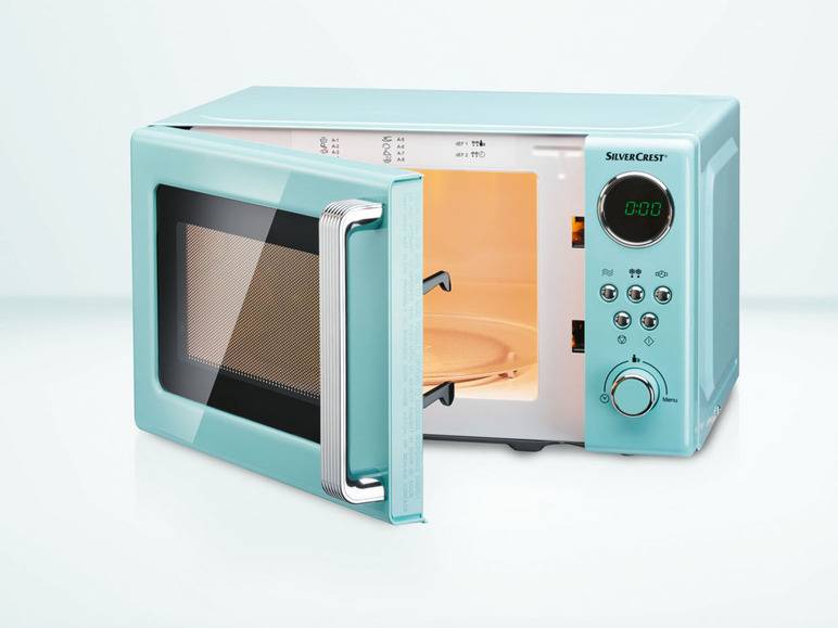 SILVERCREST® KITCHEN TOOLS Mikrowelle »SMWC 700 C1«, 17 l, 700 W türkis Letzter Tag