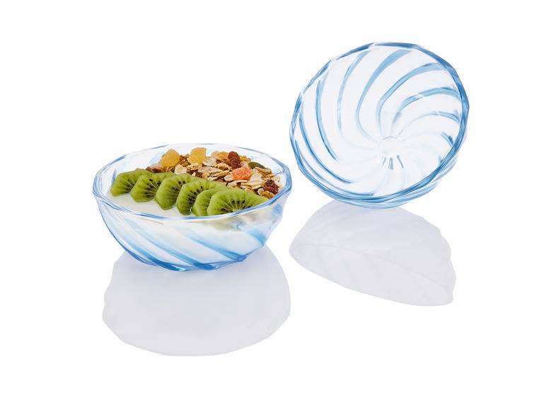 ERNESTO® Schale / Teller, 2er-Set, aus Glas Angebote