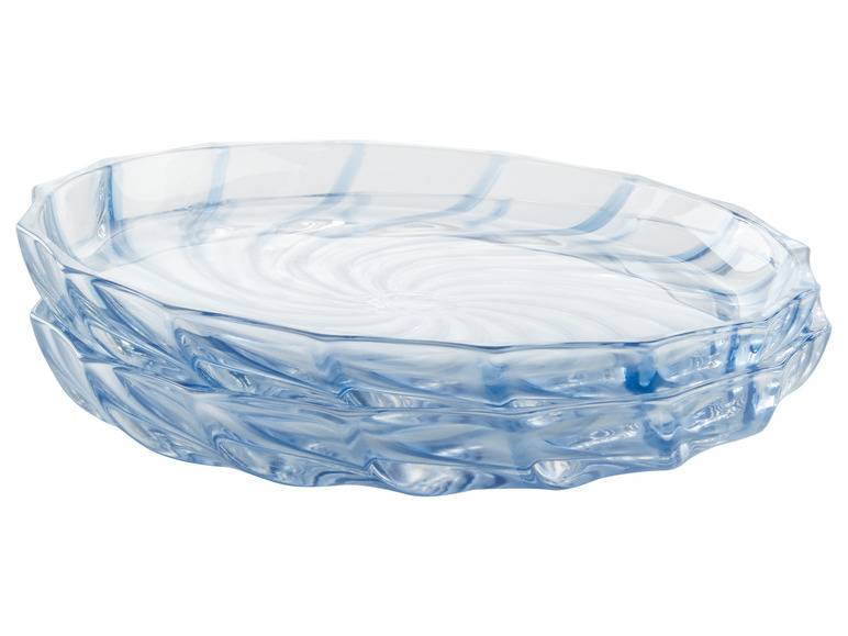ERNESTO® Schale / Teller, 2er-Set, aus Glas Angebote