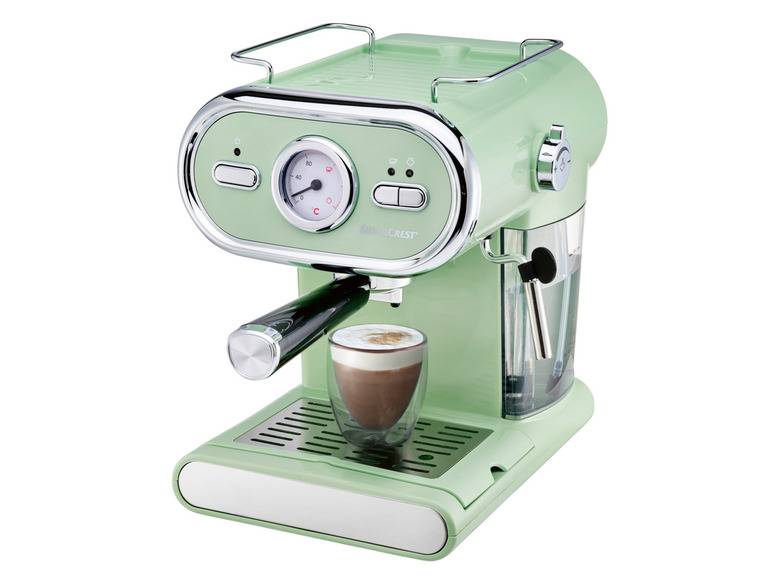 SILVERCREST® KITCHEN TOOLS Espressomaschine »SEM 1100 E1«, mint, 1100 W Kostenloser Versand