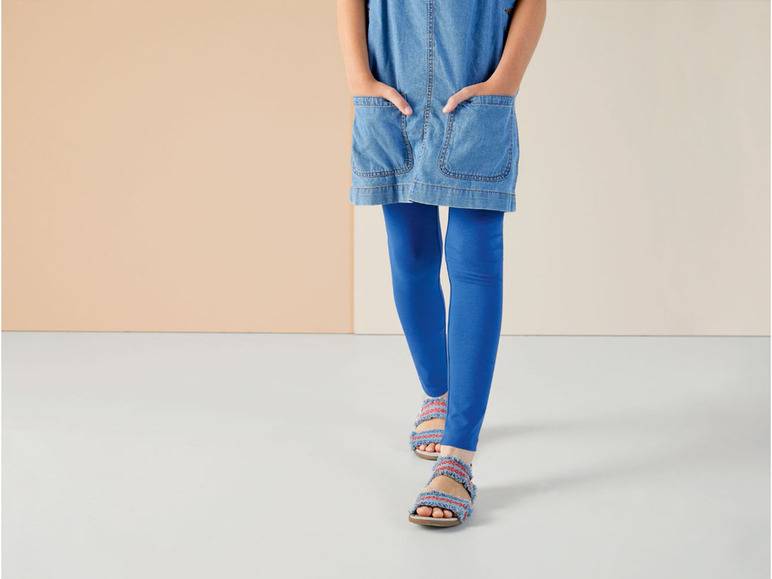 pepperts!® Kinder Mädchen Leggings, 2 Stück, mit bequemem Gummizugbund Exklusive Angebote