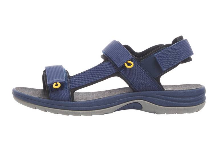 CRIVIT Herren Trekking Sandalen mit gepolsterten Riemen Räumungsverkauf