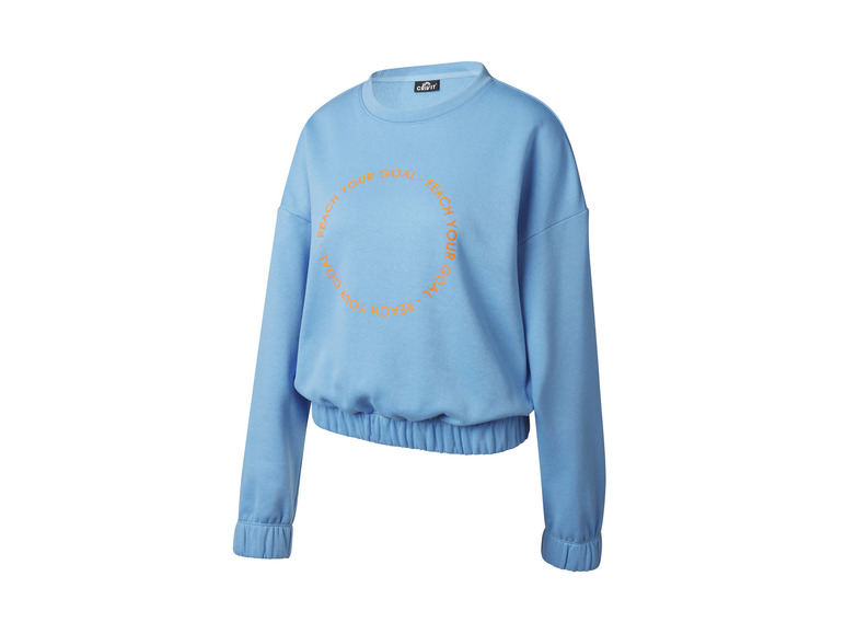 CRIVIT Damen Sweatpullover, modisch kurz geschnitten Wochenangebot