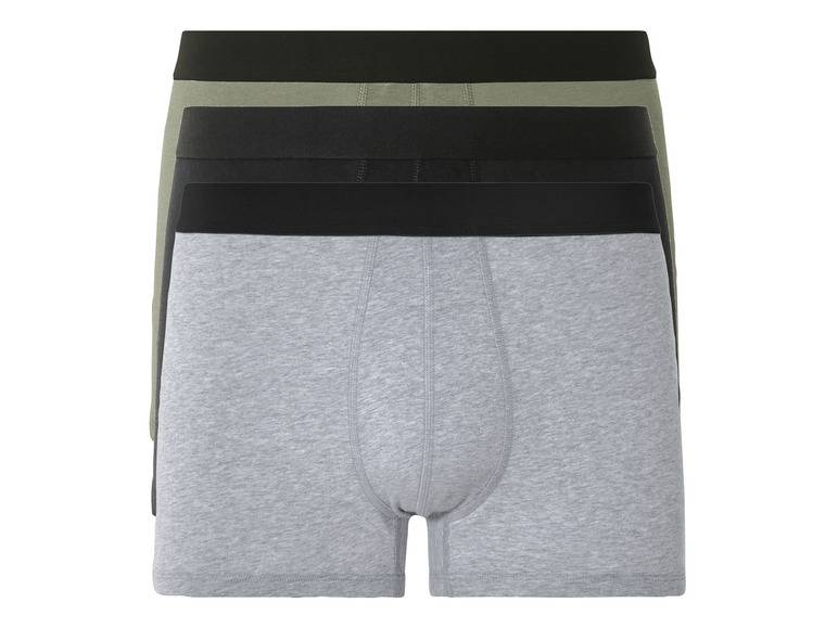 LIVERGY® Herren Boxer, 3 Stück, mit hohem Baumwollanteil Letzte 3 Tage