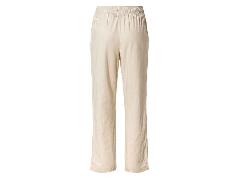 esmara® Damen Leinenhose, hohe Leibhöhe Letzte 2 Tage