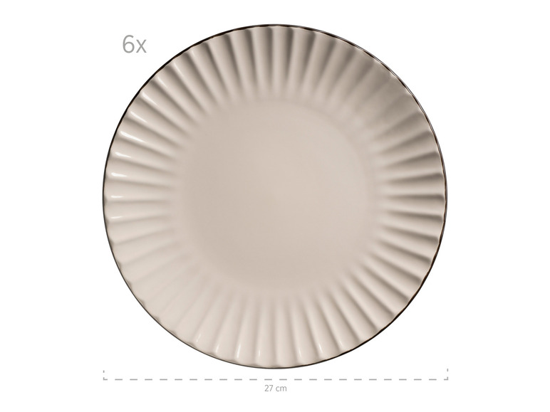 MÄSER Geschirr-Set »Osita«, 18-teilig, beige Preisnachlass