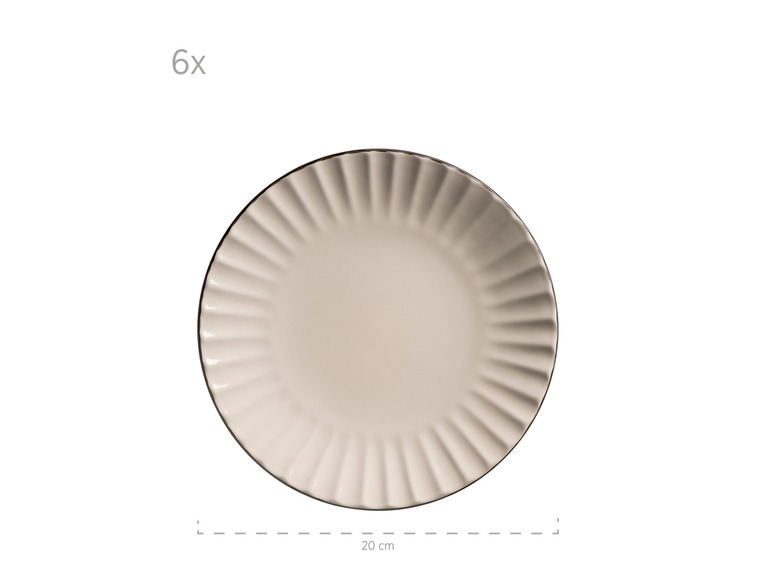 MÄSER Geschirr-Set »Osita«, 18-teilig, beige Preisnachlass