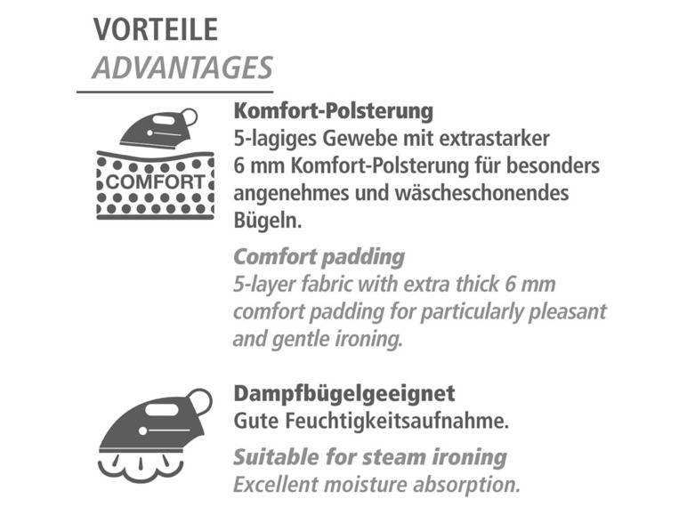 Wenko Bügeldecke »Air Comfort«, dampfbügelgeeignet Top Angebot