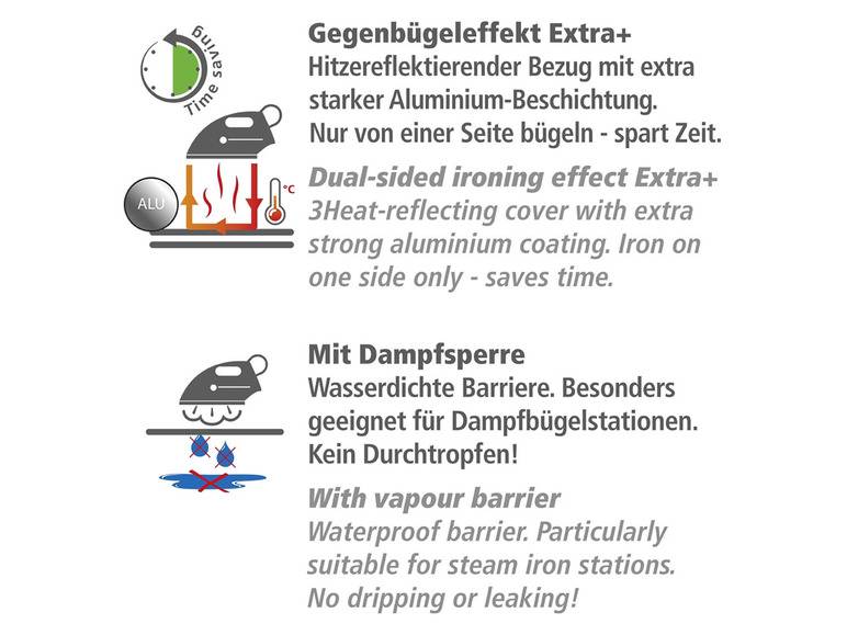 Wenko Bügeldecke »Air Comfort«, dampfbügelgeeignet Top Angebot