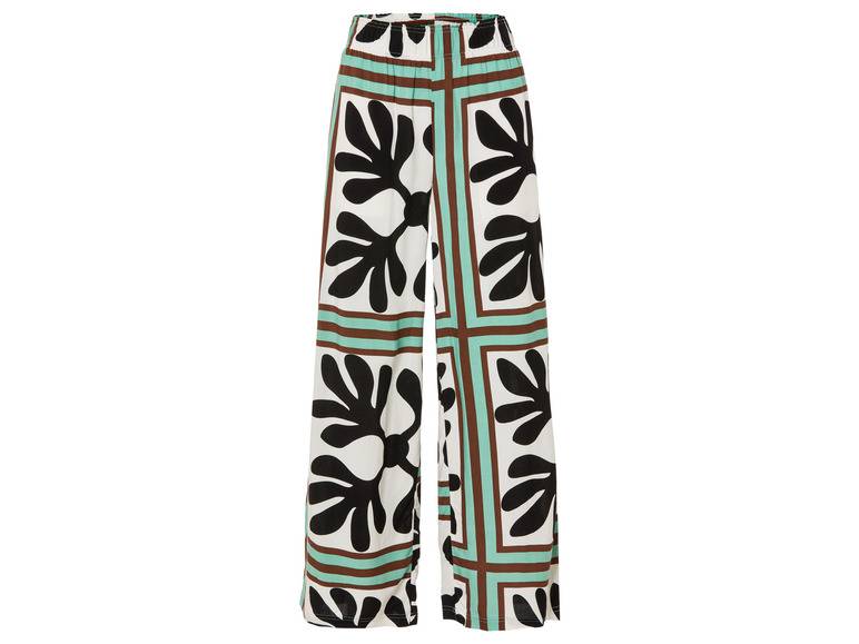 esmara® Damen Wide-Leg-Hose mit elastischem Gummizugbund Wochenangebot