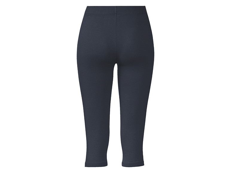 esmara® Damen Capri-Leggings, normale Leibhöhe, elastischer Bund Letzte 2 Tage