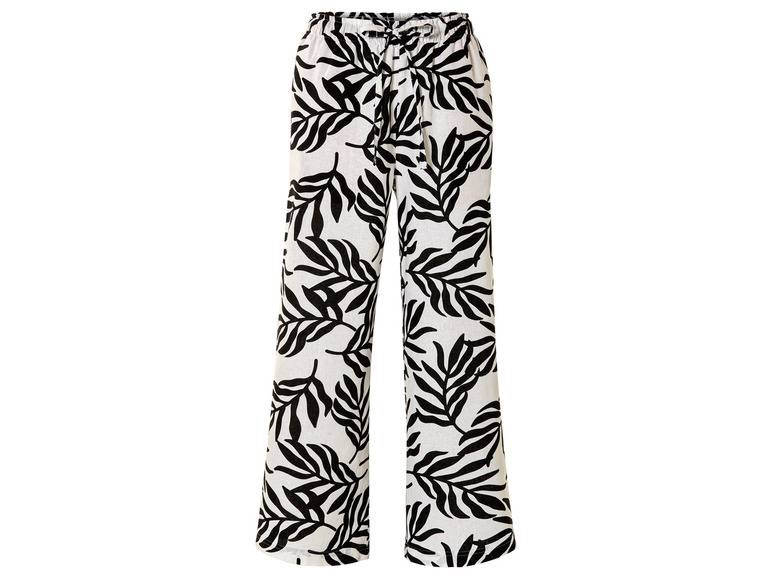 esmara® Damen Leinenhose mit normaler Leibhöhe Im Verkauf