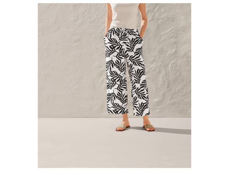 esmara® Damen Leinenhose mit normaler Leibhöhe Im Verkauf