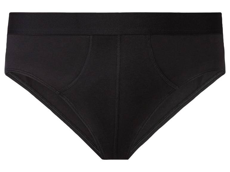 LIVERGY® Herren Slips, 3 Stück, mit hohem Baumwollanteil zollfrei