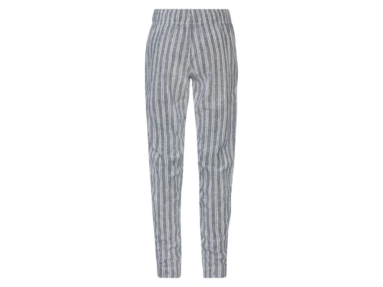 esmara® Damen Leinenhose mit Gummizugbund und Bindeband Verkauf