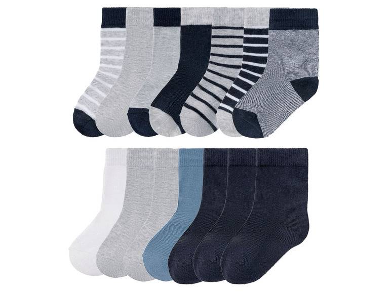 lupilu® Kleinkinder Socken, 7 Paar, mit Bio-Baumwolle Fabrikverkauf