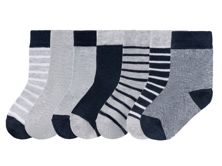 lupilu® Kleinkinder Socken, 7 Paar, mit Bio-Baumwolle Fabrikverkauf