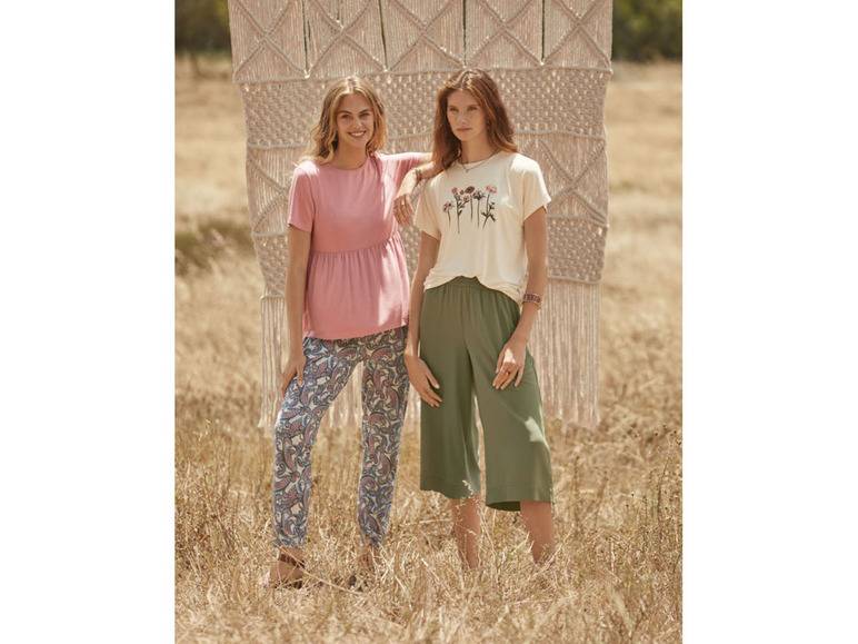 esmara® Damen Sommerhose mit Bündchen am Beinabschluss Großer Ausverkauf