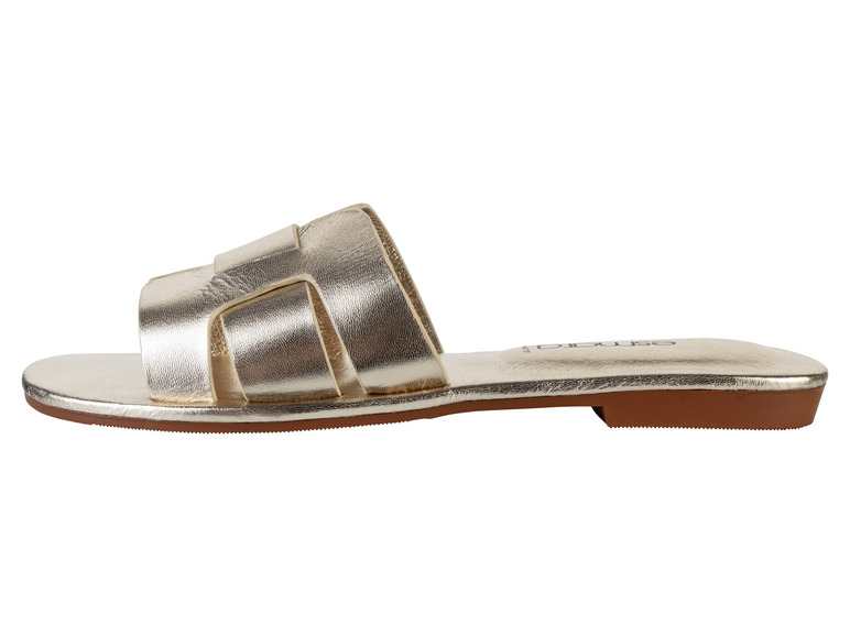 esmara® Damen Pantoletten aus Leder Saisonschlussverkauf