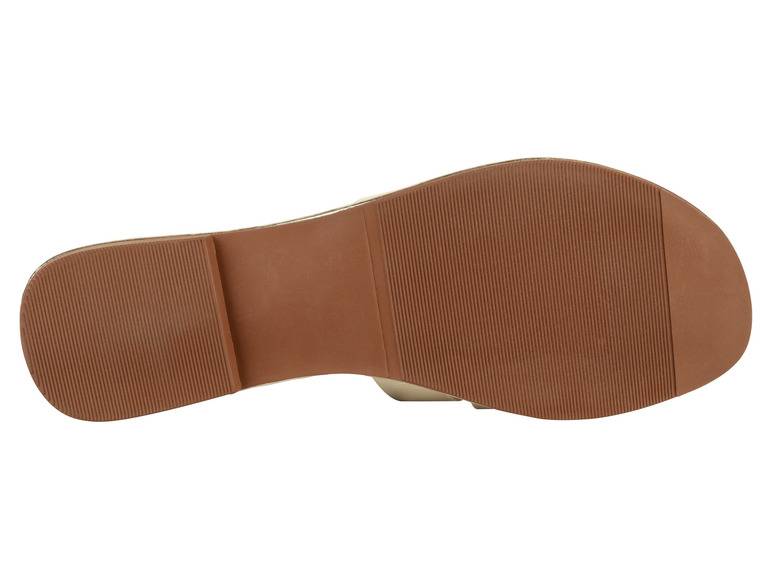 esmara® Damen Pantoletten aus Leder Saisonschlussverkauf