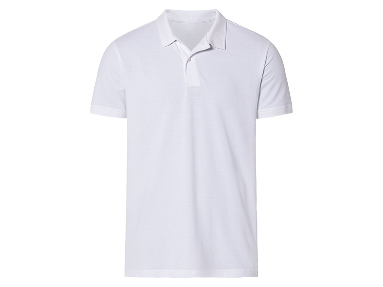 LIVERGY® Herren Poloshirt, Slim Fit, aus reiner Baumwolle Muttertagsangebot