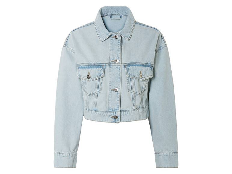 esmara® Damen Jeansjacke in Cropped-Länge Jubiläumsangebot