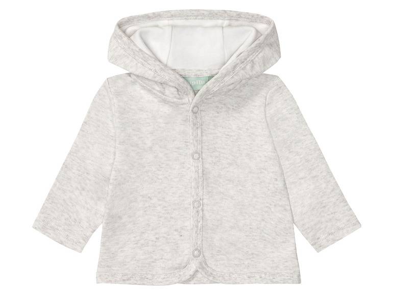 lupilu® Baby Sweatjacke, 2 Stück, aus reiner Bio-Baumwolle Zeitlich begrenztes Angebot