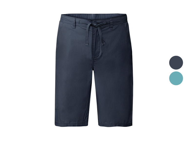 LIVERGY® Herren Shorts, mit teilelastischem Gummizugbund Große Rabatte