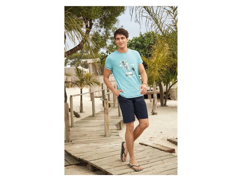 LIVERGY® Herren Shorts, mit teilelastischem Gummizugbund Große Rabatte