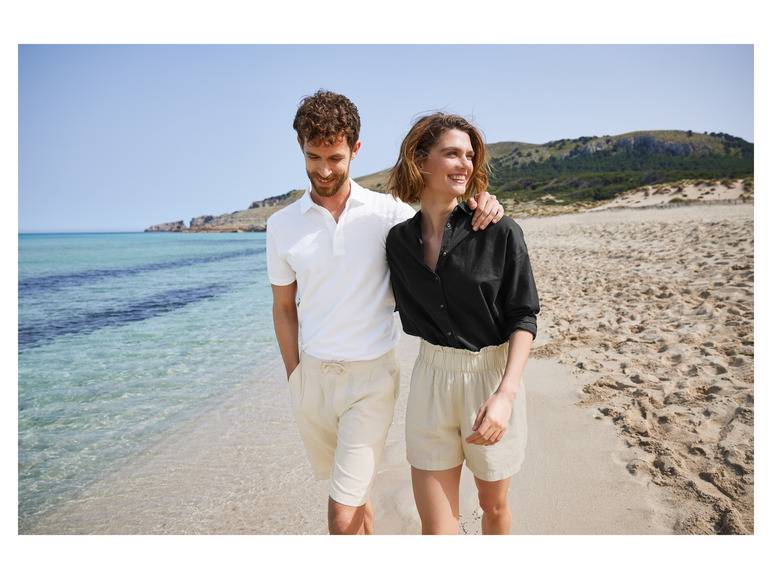 esmara® Leinen-Shorts mit hoher Leibhöhe Räumungsverkauf
