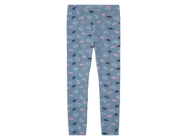 lupilu® Kleinkinder Leggings, 2 Stück, mit hohem Baumwollanteil Tägliche Deals