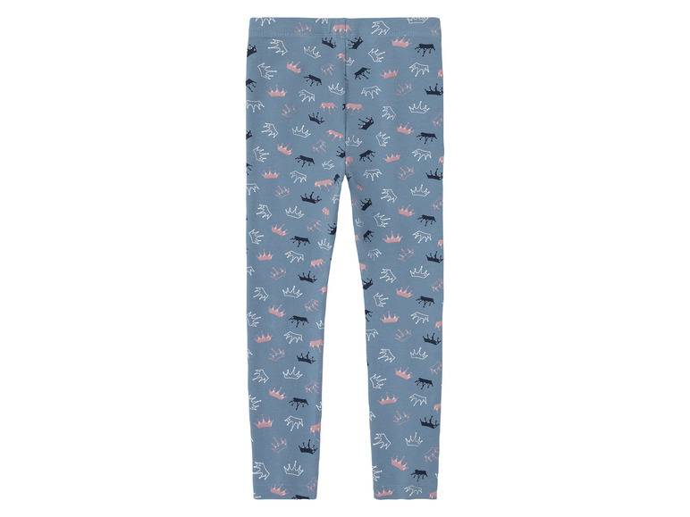 lupilu® Kleinkinder Leggings, 2 Stück, mit hohem Baumwollanteil Tägliche Deals