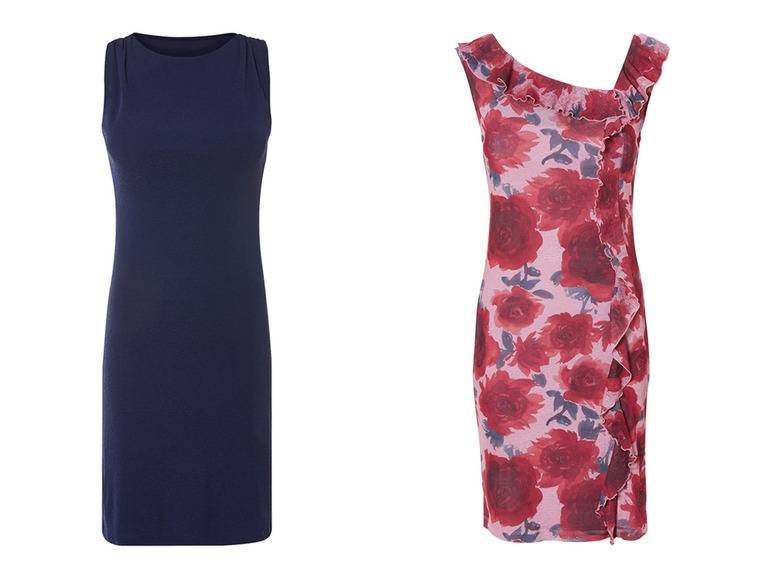 esmara® Damen Kleid, figurbetont geschnitten Kostenlose Rückgabe