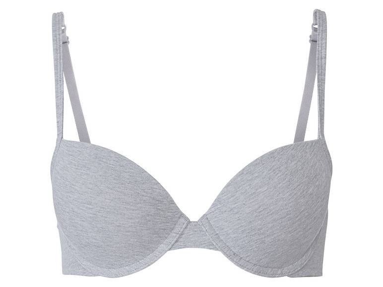 esmara® Damen Bügel BH, 2 Stück, mit hohem Baumwollanteil Letzter Tag