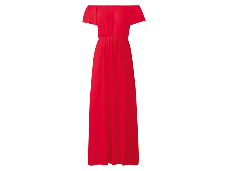 esmara® Damen Maxikleid mit Gummizug in der Taille Zeitbegrenzte Promotion