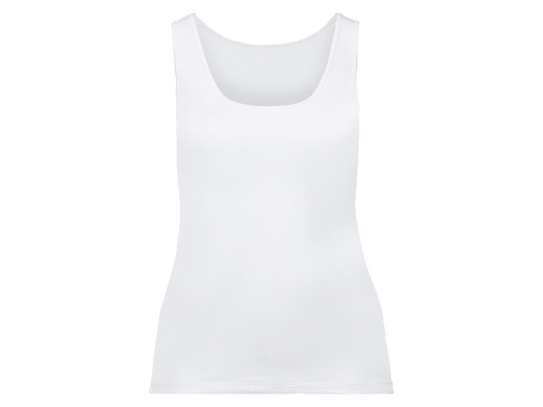 esmara® Damen Achselhemd, 3 Stück, mit hohem Baumwollanteil Sonderangebot der Fabrik