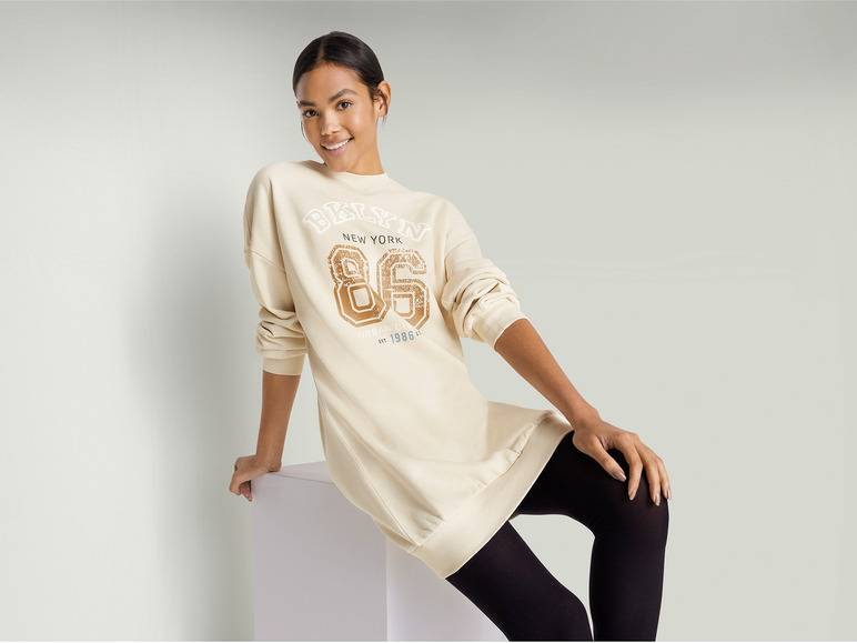 esmara® Damen Sweatkleid mit Baumwolle Clearance-Verkauf