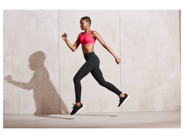 CRIVIT Damen Sportbustier, High-Level, mit Mesh-Einsätzen Speichern exportieren