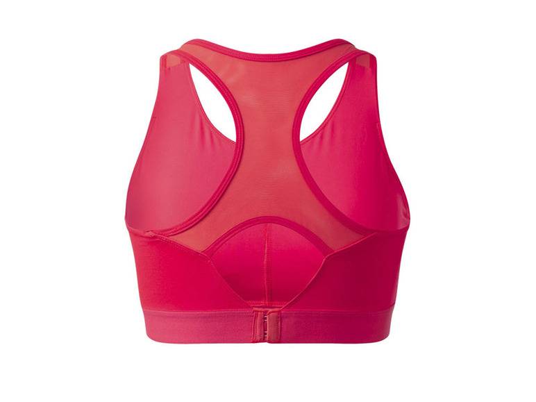 CRIVIT Damen Sportbustier, High-Level, mit Mesh-Einsätzen Speichern exportieren